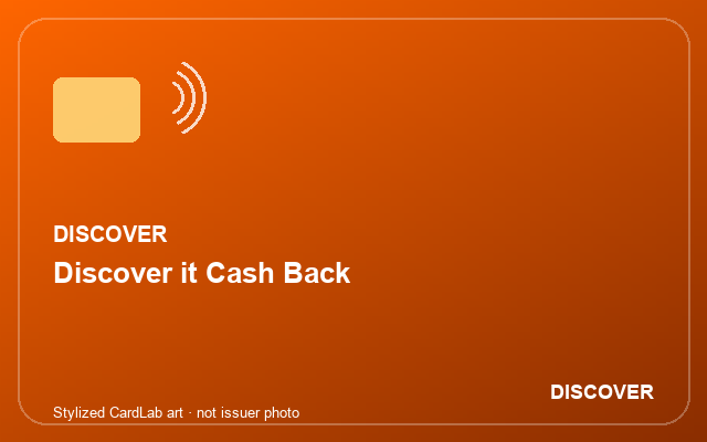 Stylized Discover it Cash Back card art
